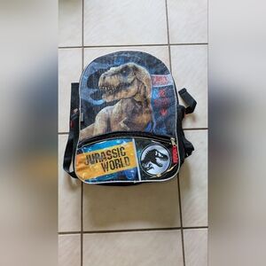 Backpack Jurassic World Dinosaur Backpack 16" Length 14" Width T Rex Dinosaur